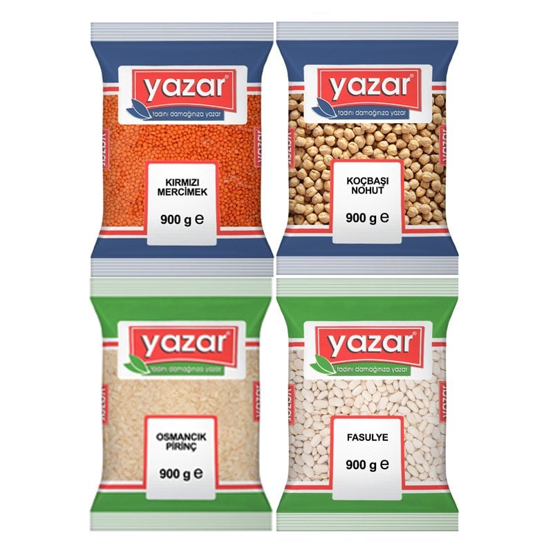 Yazar 900 Gr. 4'lü Ziyafet Paketi 5